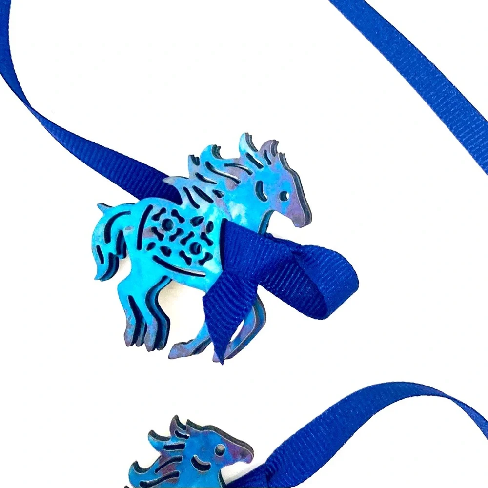 Artisan Crafted Running Horse Bookmark